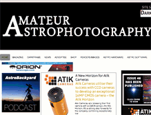 Tablet Screenshot of amateurastrophotography.com